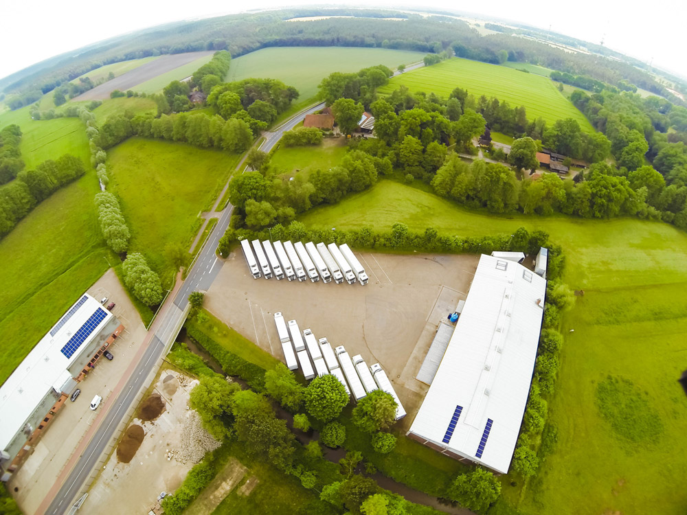 Blank Transport Firmengelände